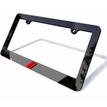 Hash Stripes Vehicle License Plate Cover Frame Vehicle Decor for Dodge 2