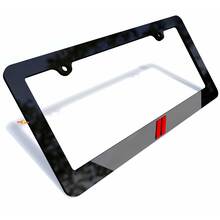 Hash Stripes Vehicle License Plate Cover Frame Vehicle Decor for Dodge 3