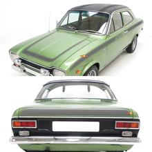 Vintage Stripes full set of side hood and rear stripes for Ford Escort 1970 Mexico 3