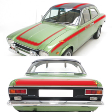 Vintage Stripes full set of side hood and rear stripes for Ford Escort 1970 Mexico 5