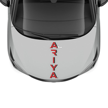 Hood Dual Colors Stripe Racing Graphics Decal for Nissan ARIYA 3