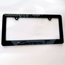 Porsche Carrera T Vehicle License Plate Covers Frames Decor Black 3