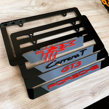 Any Logo or Your Custom Text Vehicle License Plate Covers Frames Decor 3