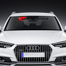 Vinyl Decals Graphic Stickers windshield Audi Allroad Banner Racing
 2