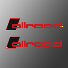Caliper Audi Allroad Decal Side Doors Stickers Decals 2