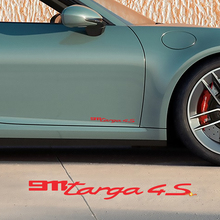 Side Doors Decal Sticker for Porsche 911 Targa 4S 2026 3