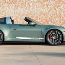 Side Doors Decorative Decal Sticker for Porsche 911 Targa 4S 2026 2