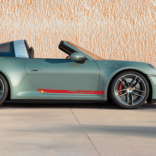 Side Doors Decorative Decal Sticker for Porsche 911 Targa 4S 2026 3