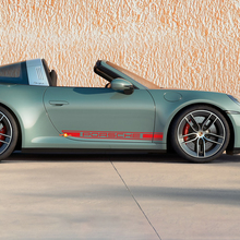 Side Doors Decorative Decal Sticker for Porsche 911 Targa 4S 3