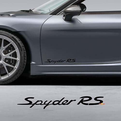 Side Doors Decal Sticker for Porsche 718 Cayman Spyder RS