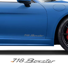 Side Doors Decal Sticker for Porsche 718 Boxster 2
