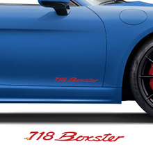 Side Doors Decal Sticker for Porsche 718 Boxster 3