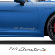 Side Doors Decal Sticker for Porsche 718 Boxster S 2