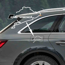 Nürburgring Audi Allroad Decal Stickers Decals 2