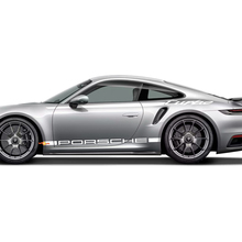 911 Turbo 50 Years 2025 graphic Heritage Design stripes Kit Decal Sticker for Porsche 911 Turbo S 992.2 2