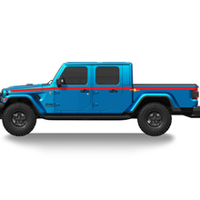 Chief Side Stripes Decal Graphic Vinyl for Jeep Gladiator 2