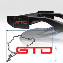 Nürburgring GTD Spoiler Decal Sticker for Ford Mustang GTD Spoiler 2
