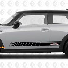 Side Stripes graphics decal John Cooper Works for Mini Cooper S 3