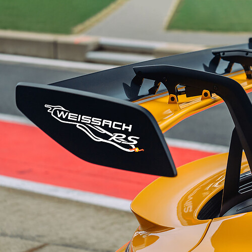 Weissach RS Spoiler Decal Sticker for Porsche 992