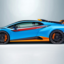 Racing UP Stripes Side Vinyl Decal Sticker Graphics for Lamborghini STO 3