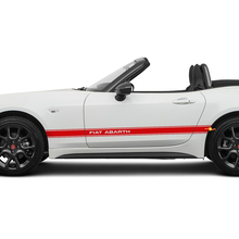 Side Abarth Racing Stripe Decal Graphics Sticker for Fiat 124 Spider Abarth 2 2