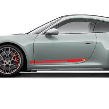 Side Kit graphic Decal Sticker for Porsche 911 Carrera 4S 3