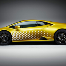 Side Diamond Rhombus Racing Vinyl Decal Sticker Graphics for Lamborghini Huracan Evo 2