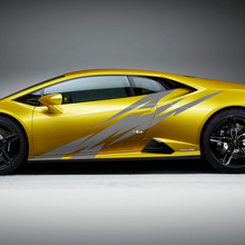 Side Graphics Racing Vinyl Decal Sticker Graphics for Lamborghini Huracan Evo 2