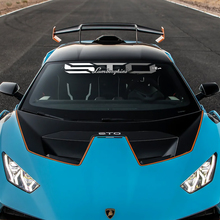 STO Windshield Racing Vinyl Decal Sticker Graphics for Lamborghini STO 2