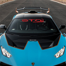 Windshield STO logo Lambo Vinyl Decal Sticker Graphics for Lamborghini STO 3