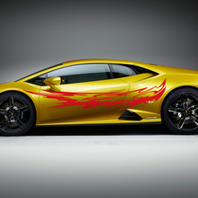 Side Graphics Tribal Racing Vinyl Decal Sticker Graphics for Lamborghini Huracan Evo 3