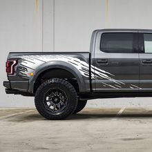 Side Bedside Splash Decal Graphic fit to Ford F150 Raptor Package 2