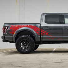 Side Bedside Splash Decal Graphic fit to Ford F150 Raptor Package 3