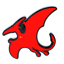 Pterodactylus antiquus Fender Badges Tailgate Emblem 3D Badge 5