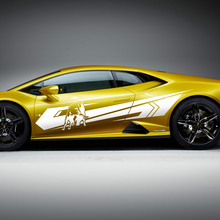 Side Stripes Graphics Racing Vinyl Decal Sticker Graphics for Lamborghini Huracan Evo 2