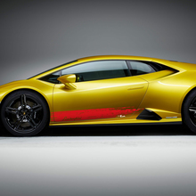 Side Distressed Stripes Graphics Racing Vinyl Decal Sticker Graphics for Lamborghini Huracan Evo 3