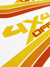 Graphic Kits - Retro Vintage 4x4 Off-Road stripe Vinyl Decal Sticker for 1991 suburban GMC 3