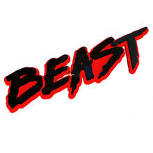 Beast Fender Tailgate Emblem 3D Badge 4