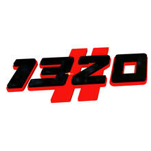 1320 HEMI Hash Fender Emblem 3D Badge 4