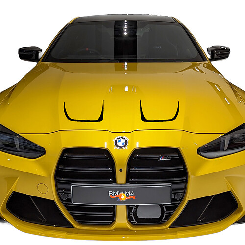 Hood Vent vinyl decal sticker style for BMW M4 M3 G80 G82 G83 