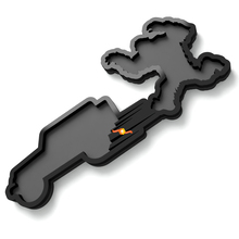 Yeti Sasquatch Jeep Fender Emblem 3D Badge 2