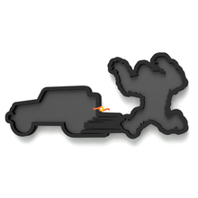 Yeti Sasquatch Jeep Fender Emblem 3D Badge 5