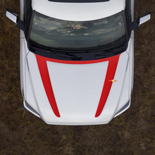 Hood Accent Vinyl Stickers Decal fit to Toyota Sequoia 2025 and up 3