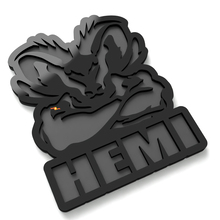 Hemi Ram Muscle Fender Emblem 3D Badge 2