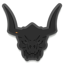 Skull Monster Tailgate Fender Emblem 3D Badge 4