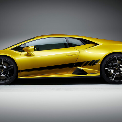 Side Stripes Graphics Racing Vinyl Decal Sticker Graphics for Lamborghini Huracan Evo 3