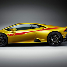 Side Stripes Graphics Racing Vinyl Decal Sticker Graphics for Lamborghini Huracan Evo 5 3