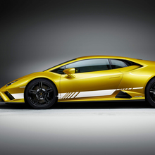 Side Stripes Graphics Racing Vinyl Decal Sticker Graphics for Lamborghini Huracan Evo 6 2