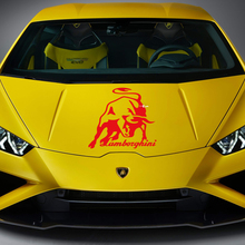 Hood Bull Graphics Racing Vinyl Decal Sticker Graphics for Lamborghini Huracan Evo 3