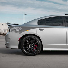 Demon Scat Pack Rear Quarter Side Stripe Vinyl Decal Sticker for Dodge Charger 2